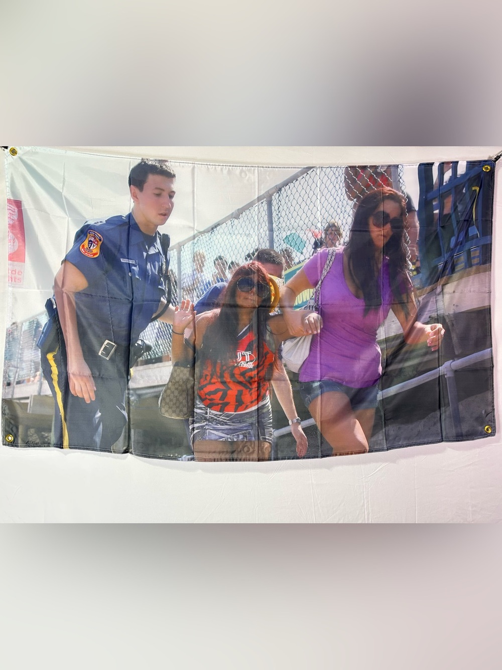 Jersey Shore Snooki Banner Tapestry 5x3Ft. With 4 Grommets